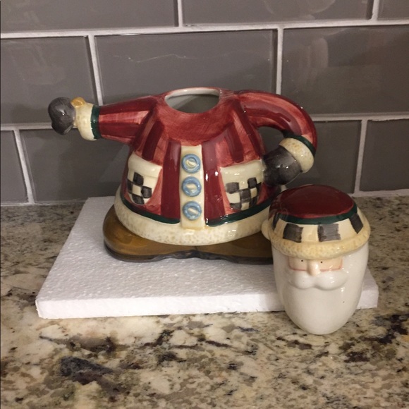 DEBBIE MUMM SANTA TEAPOT - BRAND NEW! - Picture 4 of 5